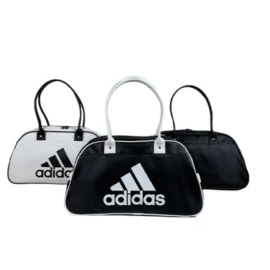 Adidas Model 67563 A4 Size Unisex Boston No. Bag, Black/Black