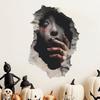 Horror Halloween Wall Stickers  for Bedroom Living Room Entrance Hall Home Decoration Wall Decal Removable Vinyl Decals