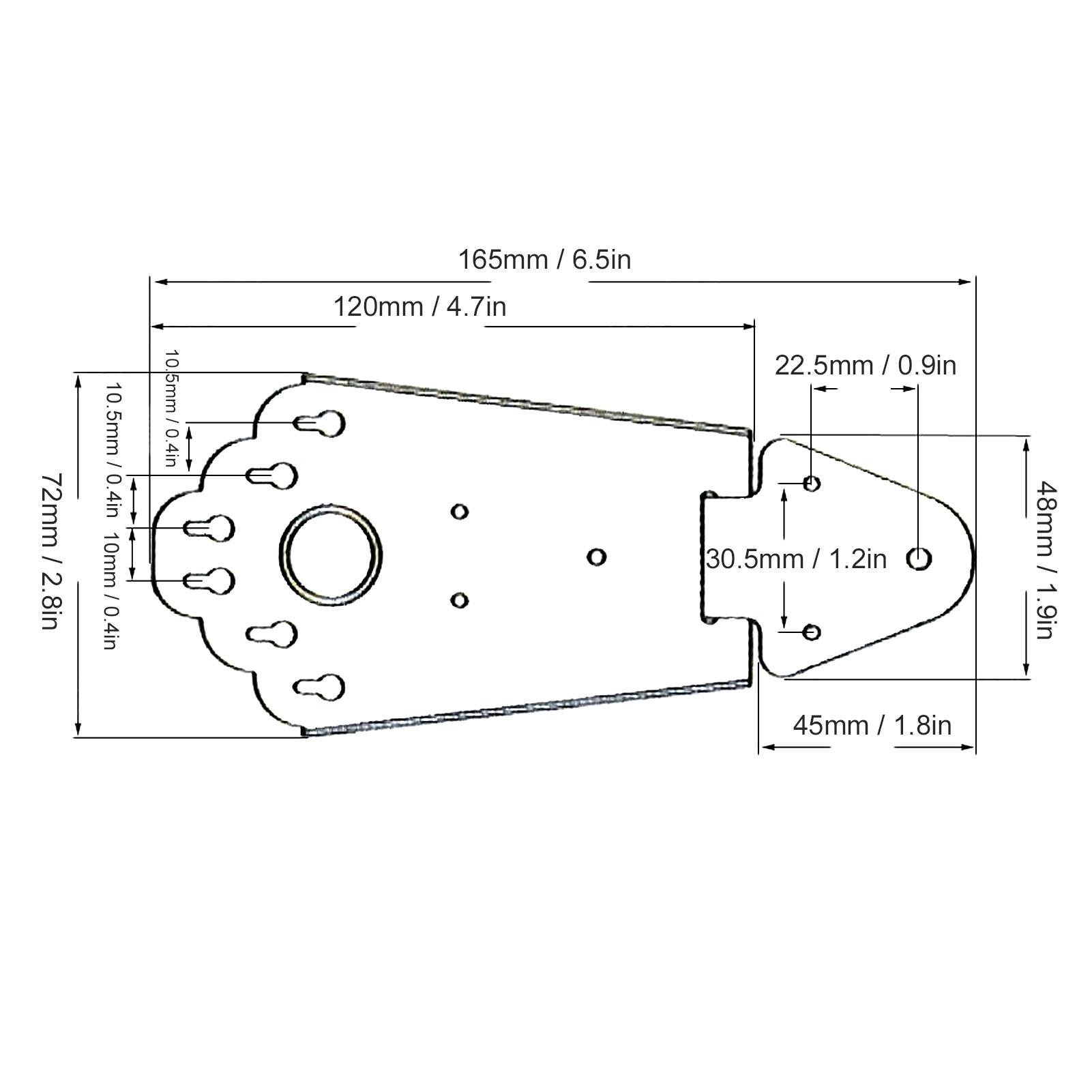 Jazz Guitar Bridge Metal Fan Shape Jazz Guitar Bridge Replacement for Semi Hollow Electric Guitar Accessory