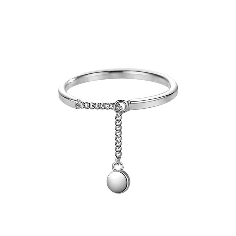 Versatile Fringe Chain Beaded Adjustable Ring for Women