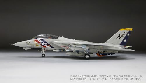 Fine Molds 1/72 Scale American F-14A Tomcat VF-2 Bounty Hunters Plastic Model FX05 (Airplane)