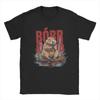Kurwa Bobr Bober Beaver Boberek T Shirts for Men Cotton Novelty T-Shirt