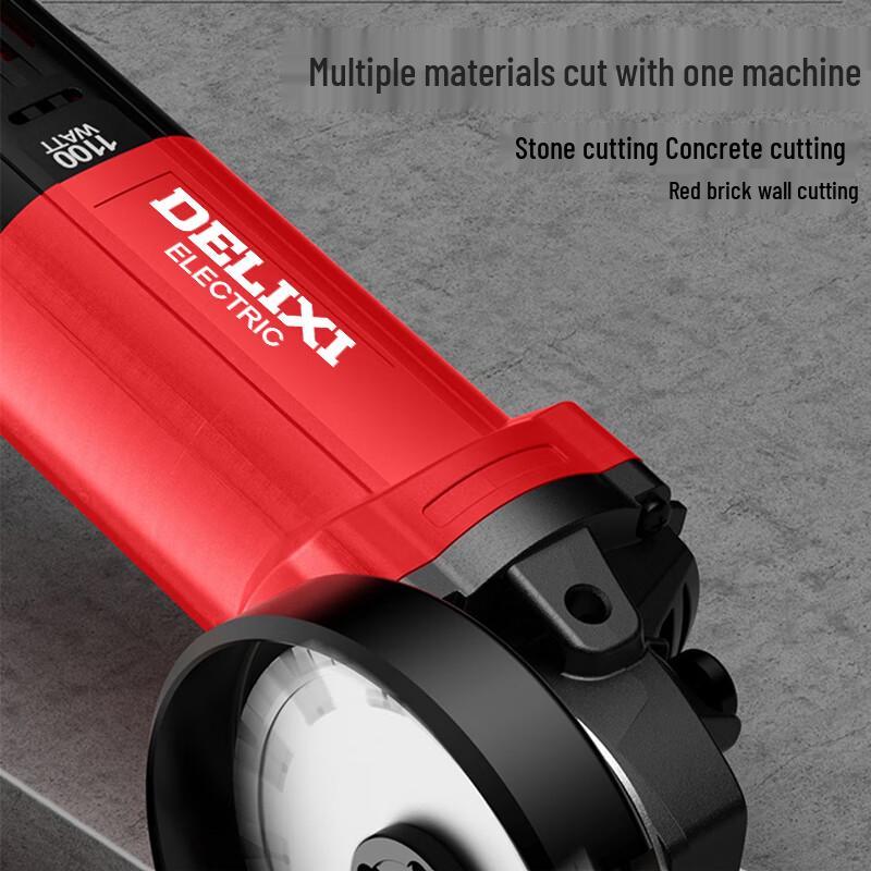 DELIXI ELECTRIC Multi-functional Angle Grinder CN Plug (adapter Included)