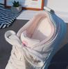 Women's White German Training Shoes - Thick 5cm Sole, Trendy Casual Sports Sneakers, Spring 2026