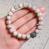 Hainan Star-Moon Bodhi Bead Bracelet for Men, Cinnabar Pixiu Bracelet, Six-Character Mantra Buddhist Bead Bracelet for Women