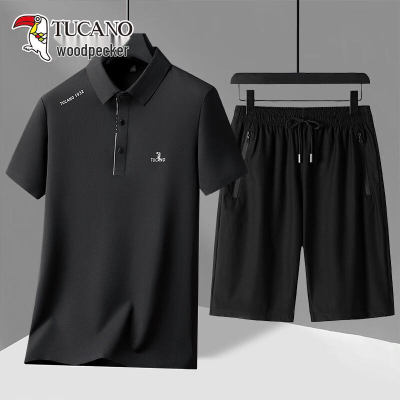 TUCANO Men s Ice Silk Polo Two-Piece Set XXXL