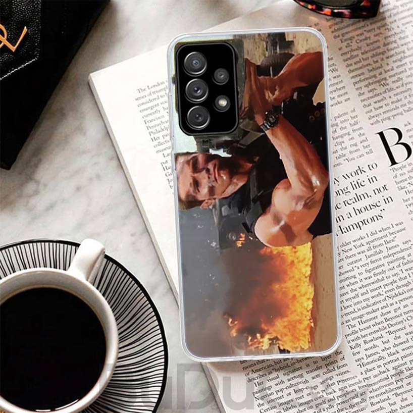 Funda de Teléfono Arnold Schwarzenegger Terminator Para Samsung Galaxy A15 A14 A54 A13 A53 A12 A52S A55 A22 A23 A24 A32 A33 A34 A25 A35