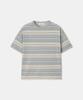 Diaendeukweseucheon Linen Stripe T-Shirt / Gray