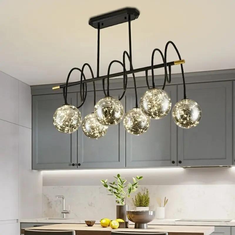 Nordic home decor dining room Pendant lamp lights indoor lighting Ceiling lamp hanging light chandelier lamps for living room