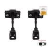 BDP1343-1 2 Pieces Front Door Hinge Brake Stop Check Strap Limiter for VW Polo MK5 6R 6C 60 61 2009-2022 4/5 Door MK4 9A 9N Sedan 6R4837249