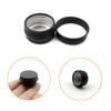 Wopanxye 30 Pack 5ml Black Aluminum Can Cream Case Cream Container Cosmetic Divided Container Ointment Container Cream Lotion Nail Tea Refillable