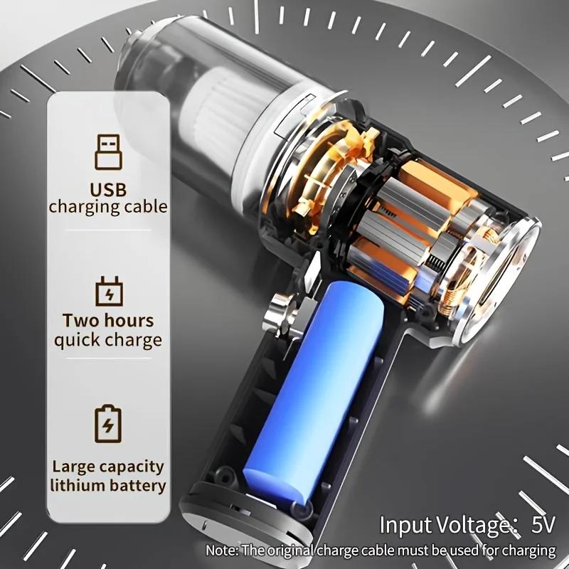 Xiaomi 690000Pa Wireless Car Vacuum 2 Hours Quick Charge Wet Dry Dual-use Cleaner Cordless Handheld High-power Vacuum Cleaner 2026