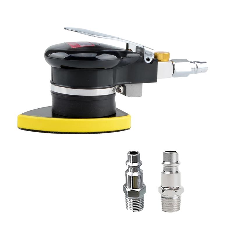 

Professional Triangle Pneumatic Sandpaper Machine Flapping Sander Pneumatic Eccentric Sheet Metal Polishing Tool