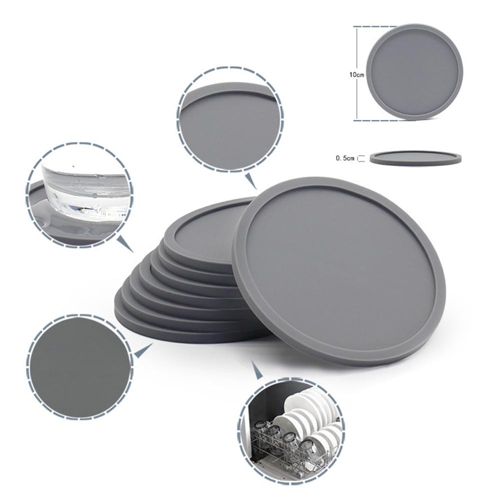 Silicone Coaster Insulation Pad Round Round Coaster
