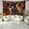 Moto Art Wall Tapestry Aesthetic Wall Hanging Printed Fabric Blanket Decorative Tapestries for Bedroom Living Room Home Decor