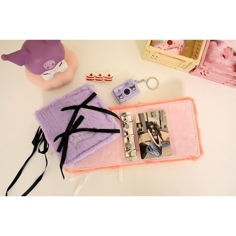 Bom Bom Fur 3-Round Poka Binder Mini Photocard Album