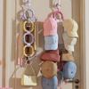 Space Saving Over the Door Hat Rack for Scarves and Bags Wall Mounted Storage Organizer for Baseball Caps Accessories