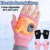Rechargeable Electric Heated Gloves 360 Degree Heating Thermal Heated Gloves Windproof Touchscreen for Outdoor Hiking Cycling