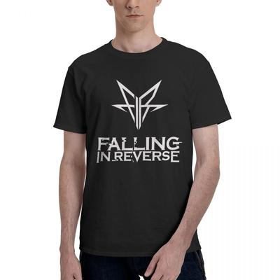 Falling In Reverse 1 100 Baumwolle Lässig Atmungsaktiv Bequem Oberteile Lustige Ugus T-Shirts T-Shirts Herren
