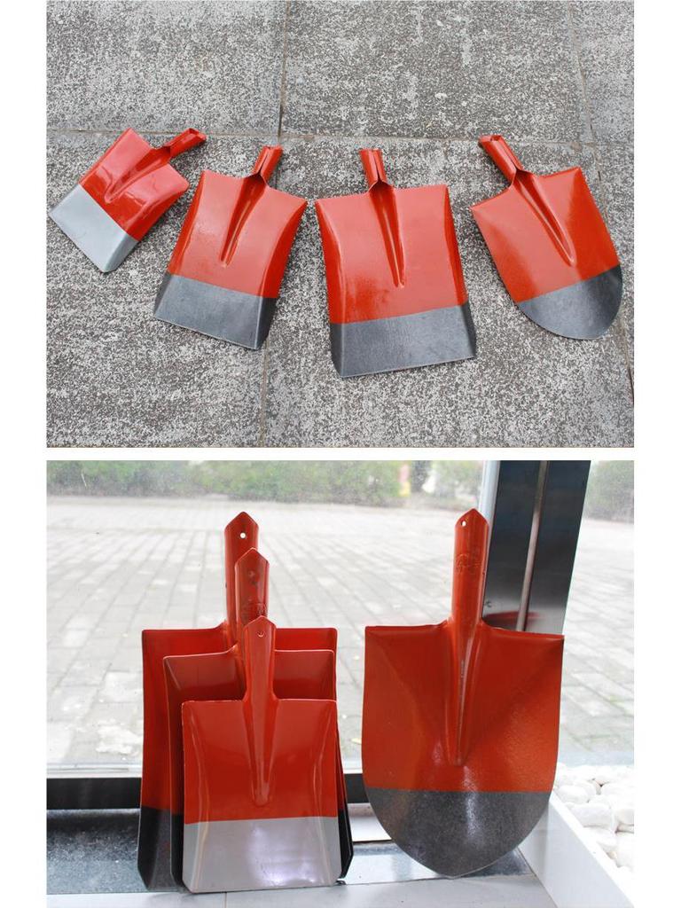 Manganese Steel Multi-Purpose Shovel: Large, Small, Gardening, Digging, Snow Removal, Planting, and Household Tools.