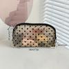 Women Mesh Cosmetic Bag Clear Makeup Bags Travel Storage Make Up Organizer Zipper Toiletry Pouch Portable Lipstick Beauty Case