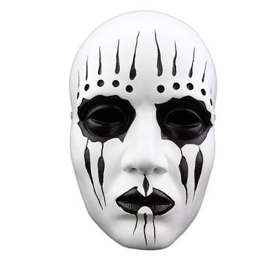 Classic Face Cover Halloween Horror Party Face Cover Adjustable Entertainment Themed Resin Head