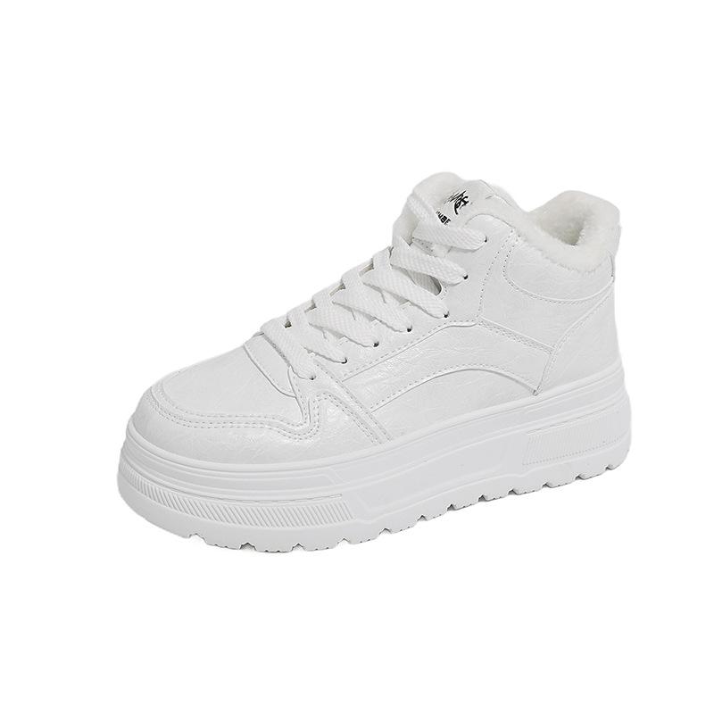 Winter Women Ankle Boots Plush Warm Thick Soled 2026 New Snow Boots Windproof Women Cotton Shoes Platform Sneakers Botas Mujer