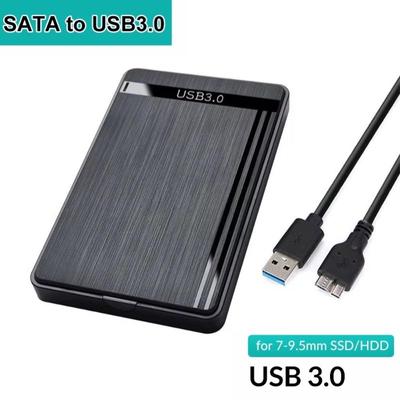 2.5 Inch HDD Enclosure SATA To USB 3.0 External Hard Drive Case 6Gbps Speed SATA SSD HDD Case Micro B Mobile Hard Disk Box for Laptop PC Accessories
