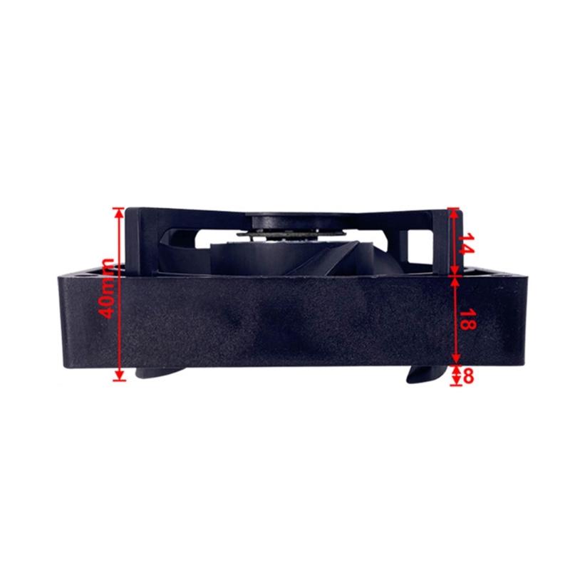 3612JL 04W S49 Fridge Cooling Fan Motor 12V Low Noise Construction Right Size For Various Refrigerators Simple To Install
