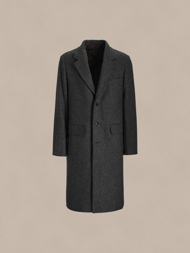Grey Wool Coat 60