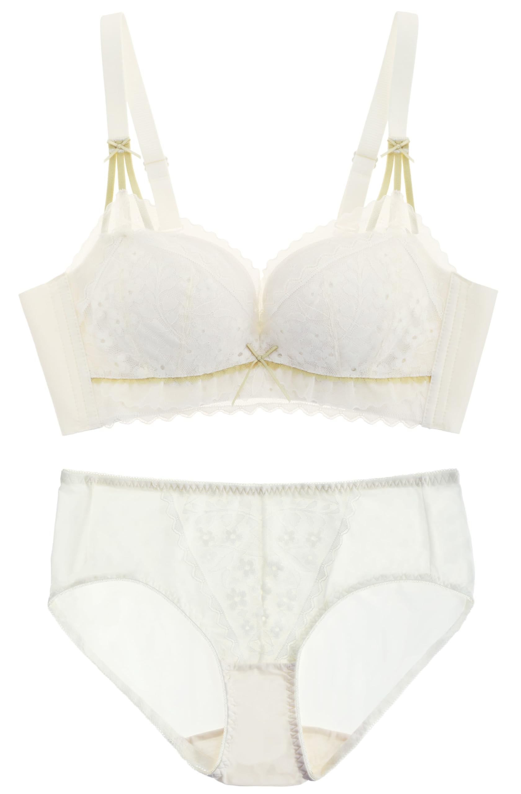 

Модель представлена в anan Бюстгальтер и Высокий Мягкий и Стройнящий Бюстгальтер [Charmake Body] Шорты, Боковая часть, Без косточек, (Белый букет, M)