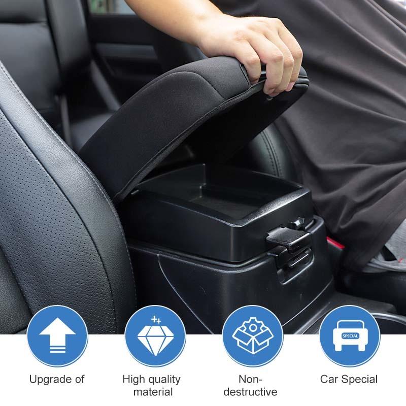 Armrest Protective Cover Anti-Scratch Pad Cover For  Mitsubishi PAJERO 2007-2021 Car Interior Accessories