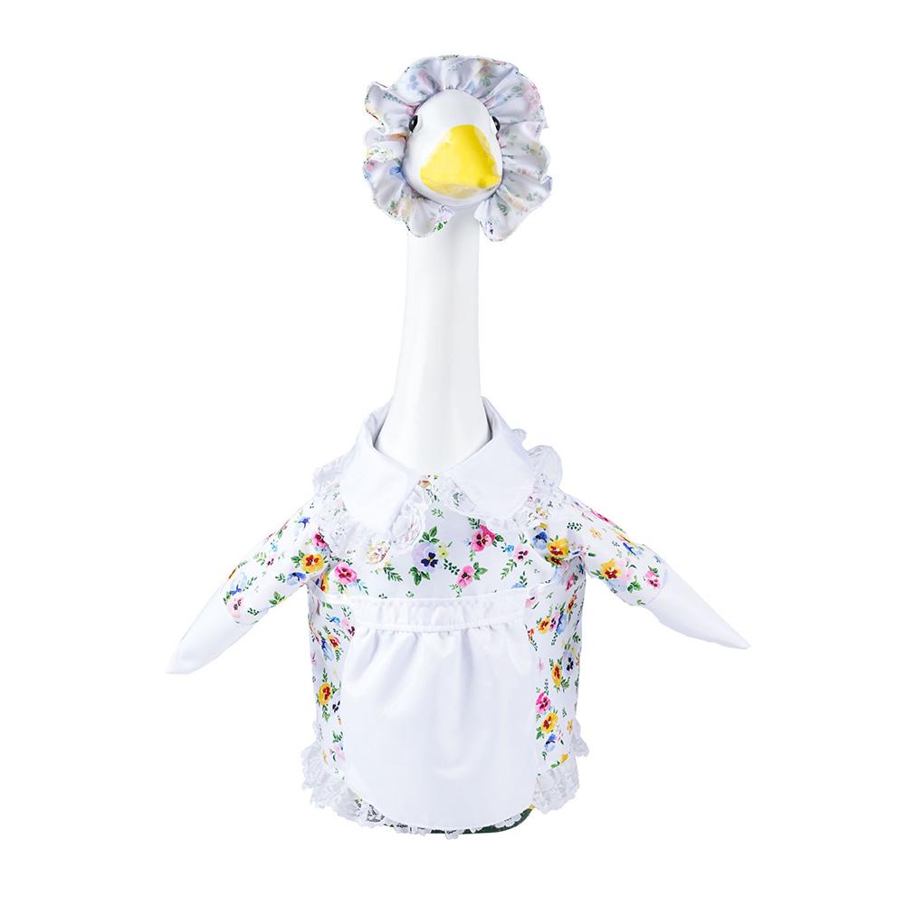 Fits 23in Porch Goose Spring Garden Decor Porch Goose Costume Spring Themed Porch Goose Costume Spring Decoration