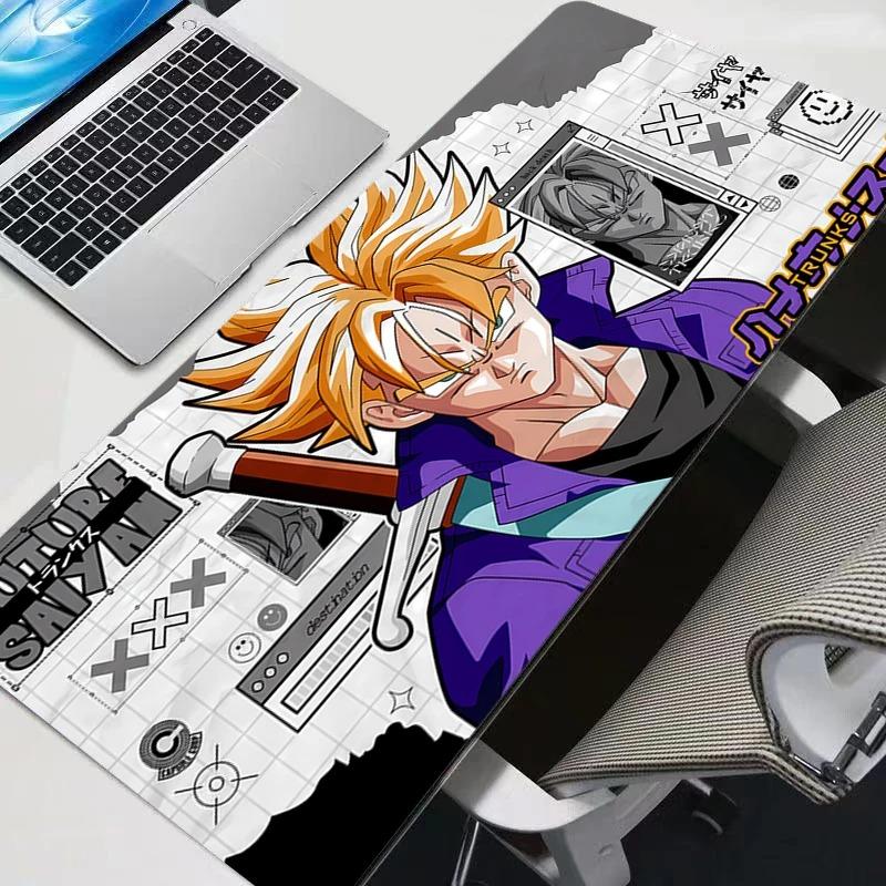 Colorful Gaming Keyboard Rug Home Laptop Japan Cool Anime Mouse Pad XL Black DBZ Dragon Ball Z Desk Mat PC Gamer Carpet Mousepad