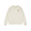 Kreuz Liebe Bestickter Buchstabe A Baumwoll-Sweatshirt - Unisex Lässig Lockerer Schnitt für Frühling & Herbst