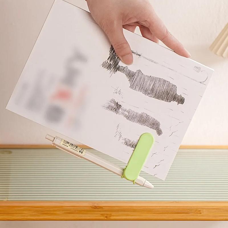 1/3Pcs Automatically Follows Page Flipping Student Bookmarks Silicone Bookmark Office Stationery For Home School