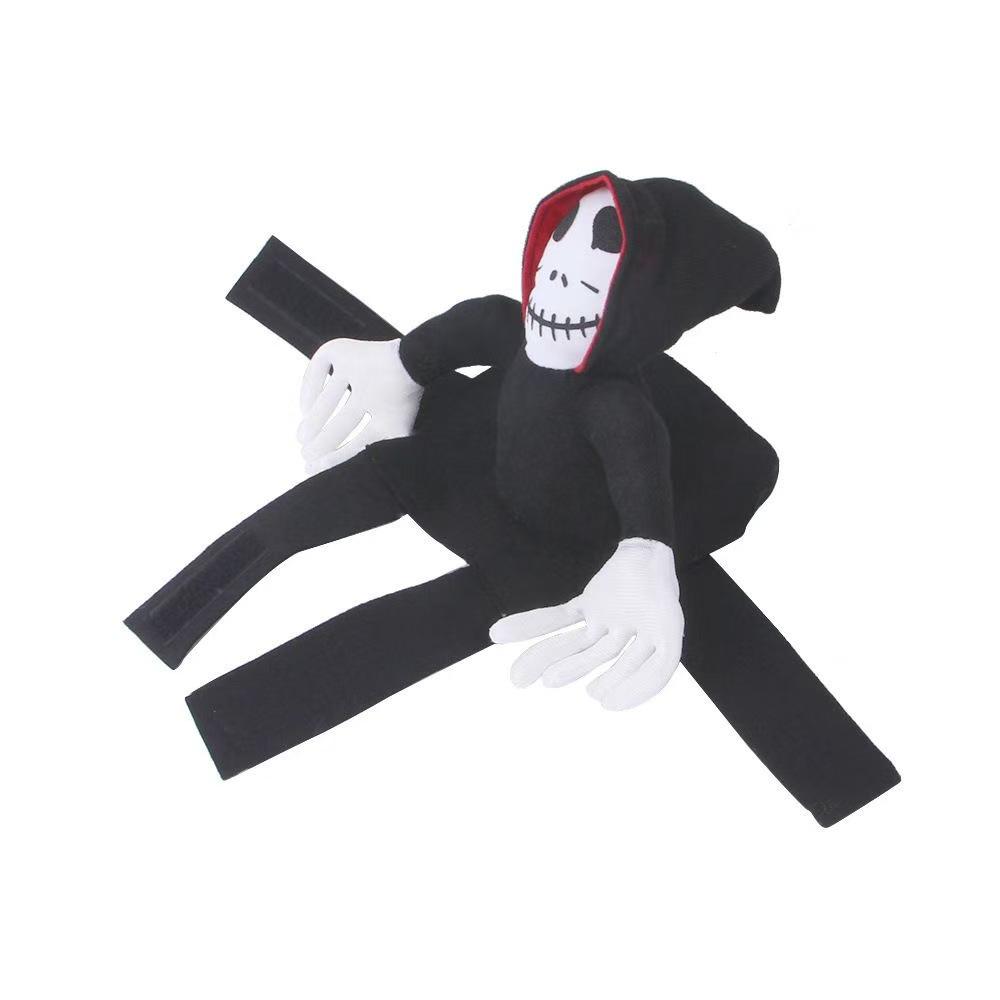Pet Devil Rider Costume: Dog & Cat Halloween Cosplay