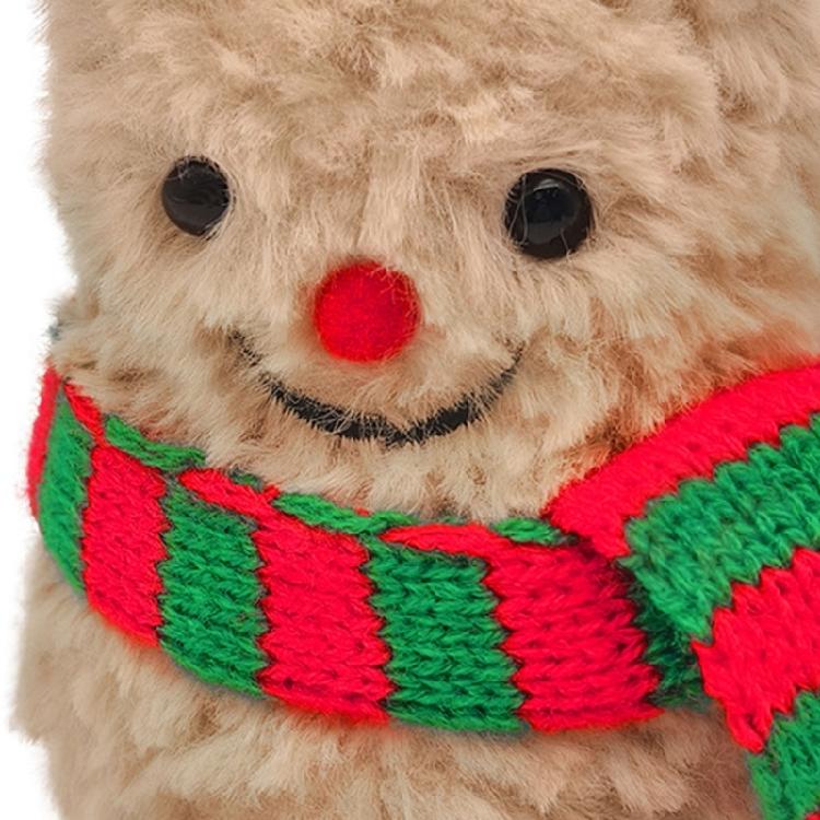 Erdnuss PP Baumwolle Schlüsselanhänger Spielzeug Lieblicher Cartoon-Charakter mit Feiertagsdesigns Drei Varianten für jedes Alter