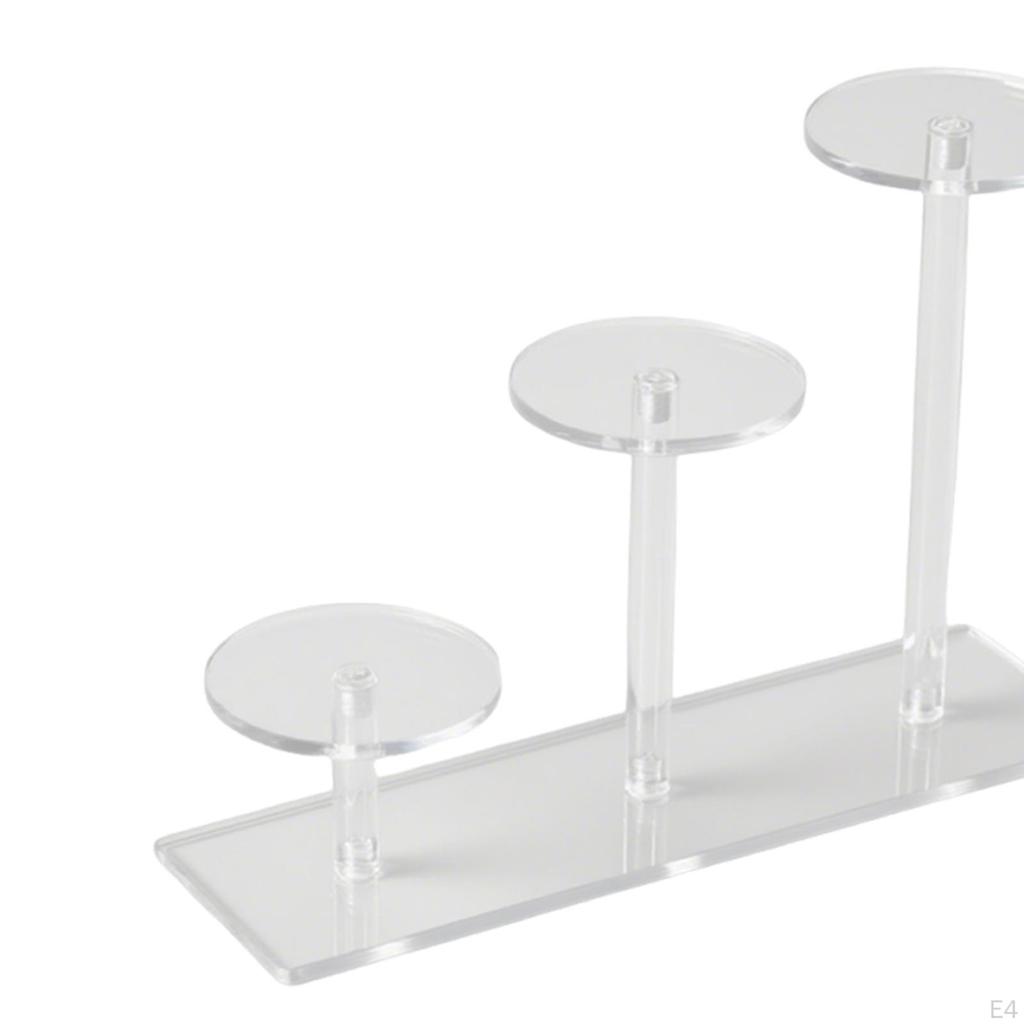 Acrylic for Action Figures Decoration Collection Multi Tiered Perfume Organizer Holder