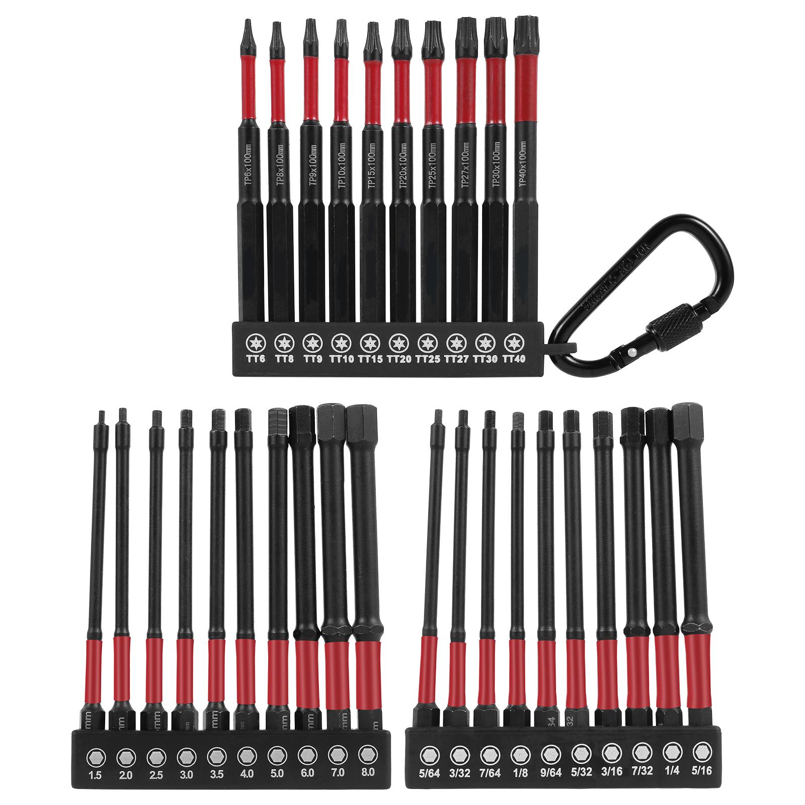 Impact Allen Wrench Drill Bit Set