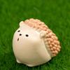 Set of 7 Cartoon Hedgehog Miniature Sculptures Tabletop Ornaments for Garden Landscape Decoration Terrariums Art Gift