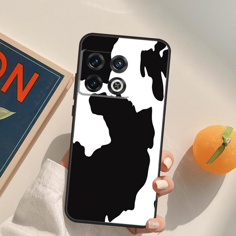 Spotted Cow Skin Print Case For OnePlus 13R 12R 10R 13T 10T 11 12 13 15 OnePlus Nord 5 CE 2 3 4 Lite N20 N30 Cover