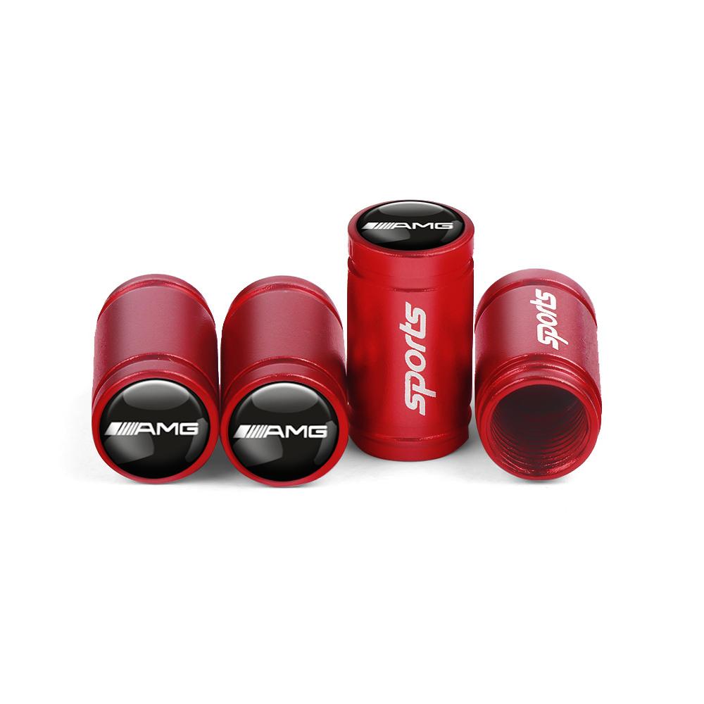 

4Pcs Car Wheel Tire Valve Air Caps Stem Covers For Mercedes Benz W177 W190 W201 W202 W203 W204 W205 GLS GLB EQC W177 W190 C260