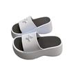 Fashion Womens Slippers 2025 Summer New Heightened Thick-Soled EVA Indoor Sandals Non-Slip And Deodorant Fashion Slippers Women