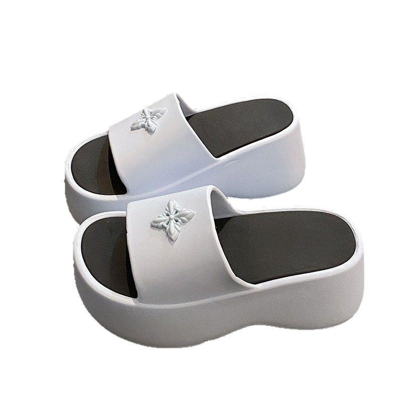 Fashion Womens Slippers 2025 Summer New Heightened Thick-Soled EVA Indoor Sandals Non-Slip And Deodorant Fashion Slippers Women