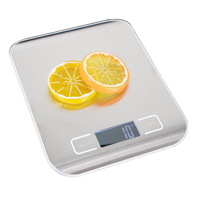 5kg/1g 10kg/1g Kitchen Scale Multi functional Precision Electronic Scale With LED Display Digital Scale Weighing Baking Tool 5Kg белый