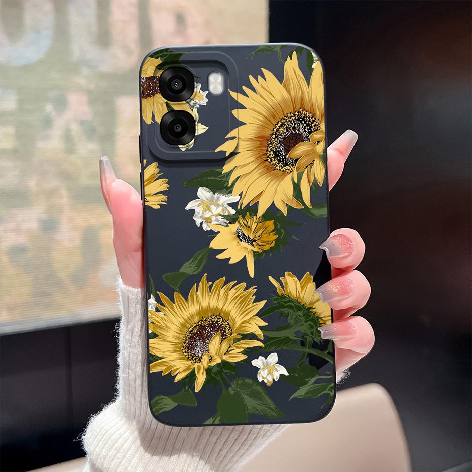 Case For Oppo A6 A6x A6s 4G 5G Cute Cartoon Cat Soft Silicone Protective Bumper Cover For OppoA6 OppoA6x A6s Anti Scratch Fundas
