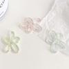 Colorful Hollow Flower Charm Necklace Pendant Bracelet Jewelry Making Handmade