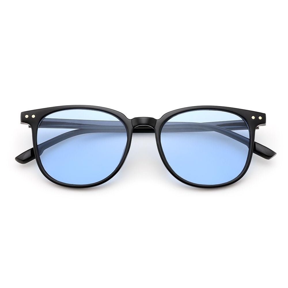 

Солнцезащитные очки FEISEDY для мужчин и женщин B1138, защита UV400, цветные, защита, защита, стильные, легкие, линзы, для вождения, для поездок на работу, модные, синий