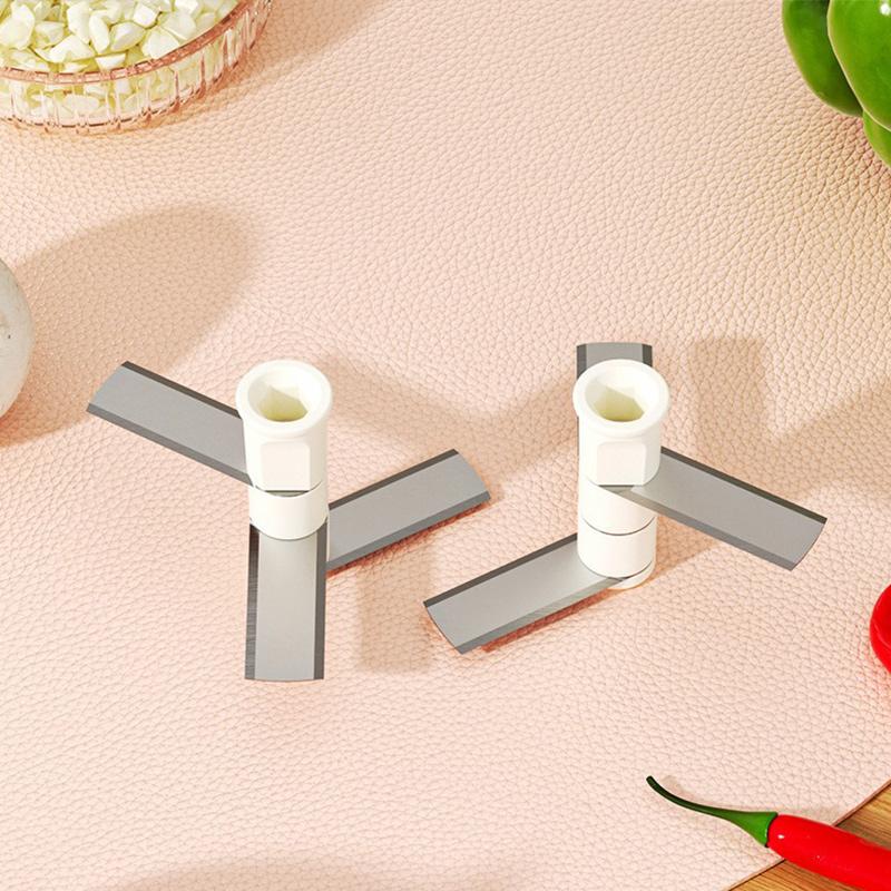 Manual Garlic Press Chopper Hand-pull Garlic Mincer For Home Kitchen Multi-functional Labor-saving Small Food Grinder